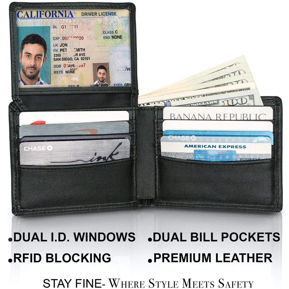 Top Grain Leather Wallet for Men - Image 2