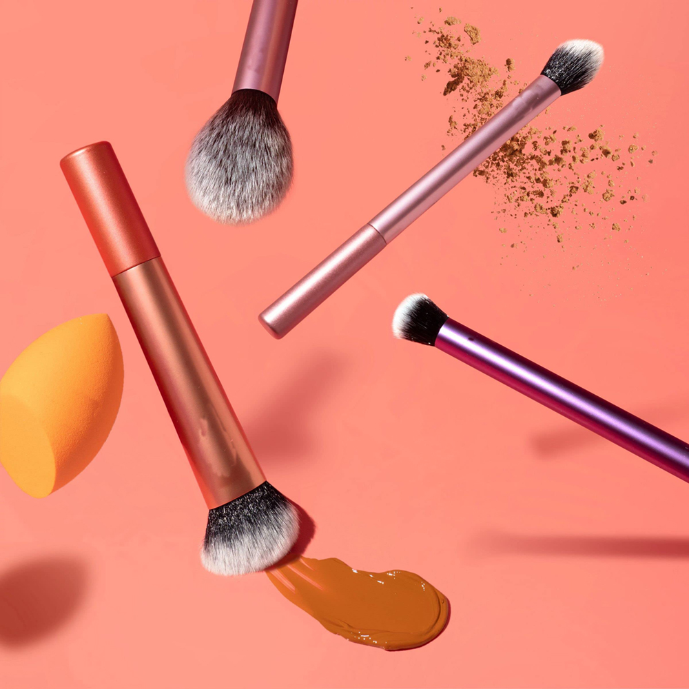 Factory sales Makeup Brush Set with 2 Sponge Blenders - Image 4